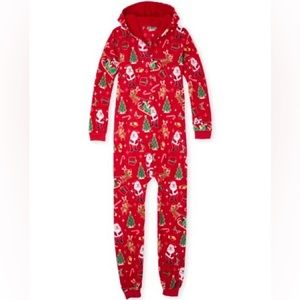 the children’s place unisex adult matching family christmas pajamas union suit